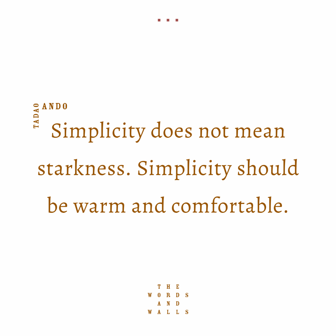Gentle Minimalism.